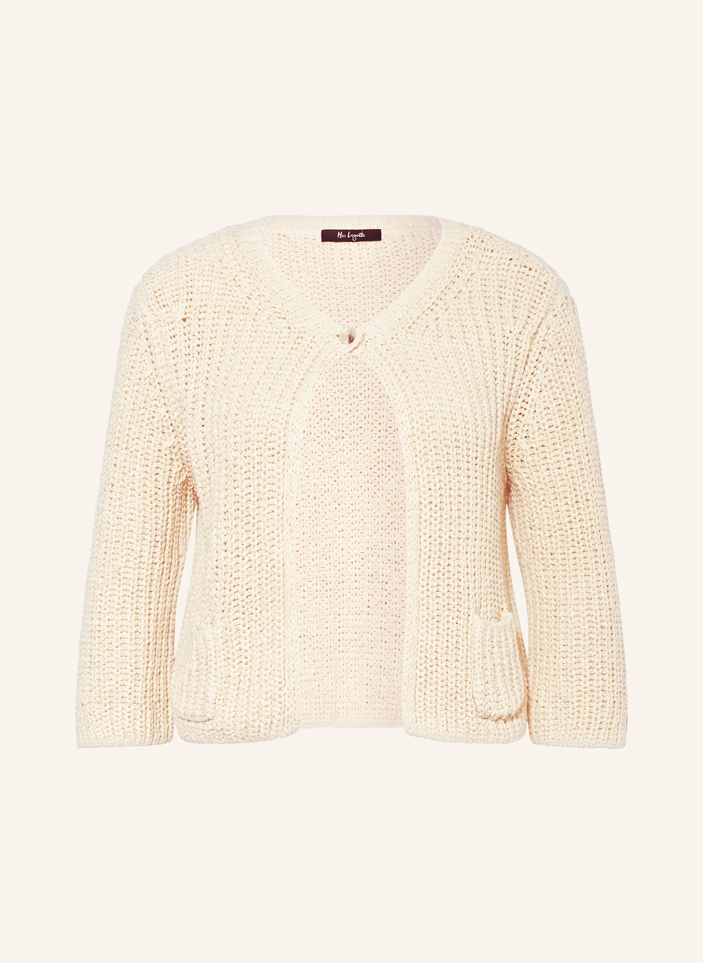 Miss Lagotte Strickjacke mit 3/4-Arm
