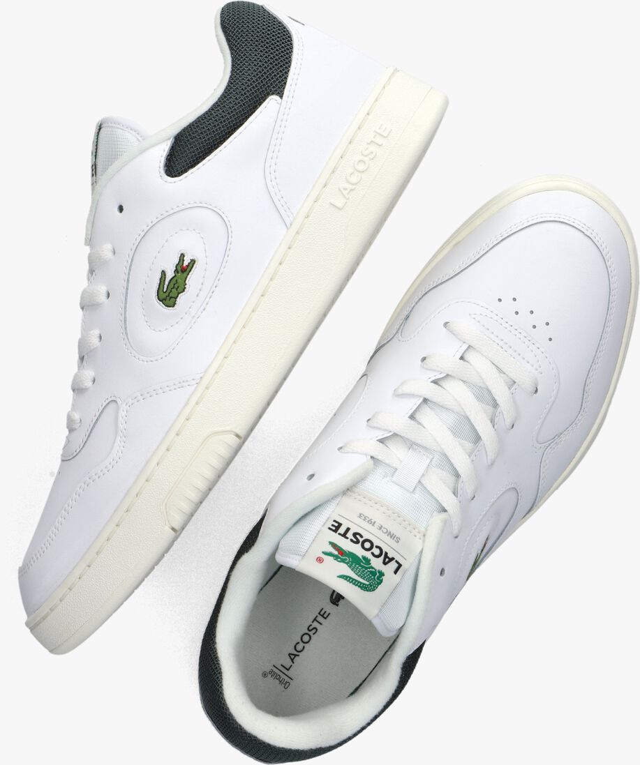 LACOSTE witte lacoste lage sneakers lineshet
