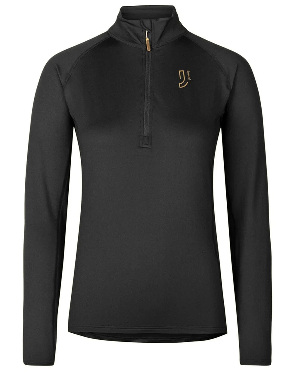 Elemental Half Zip Dame Black 1