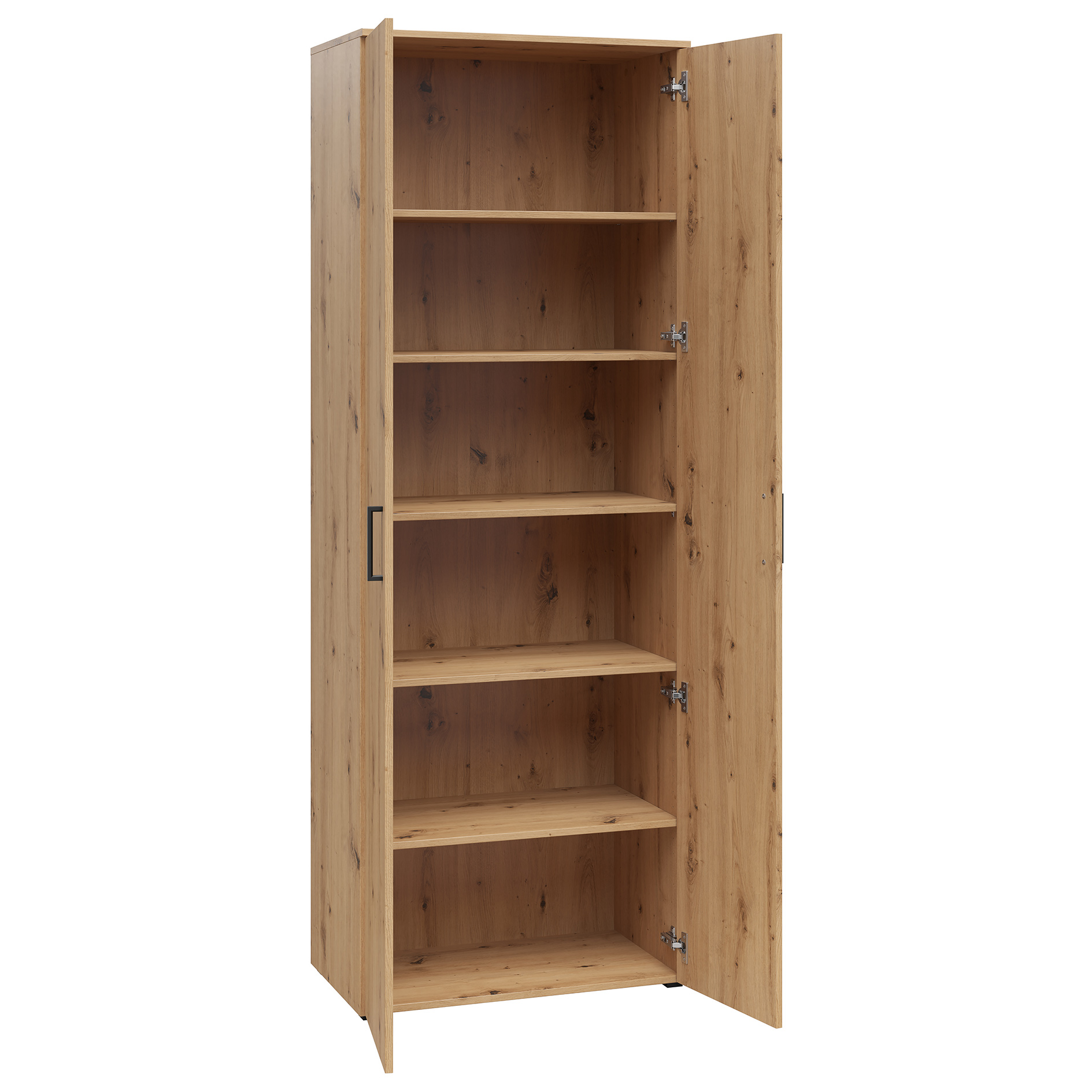 Drehtürenschrank - Artisan Eiche - Breite 70 cm