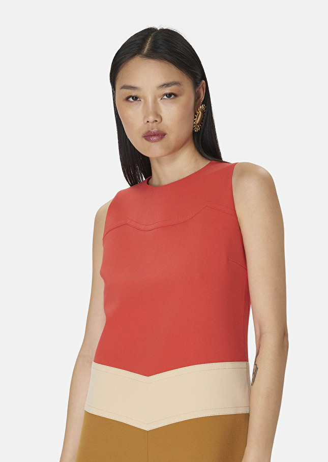 Robe Rawellcorail en toile double