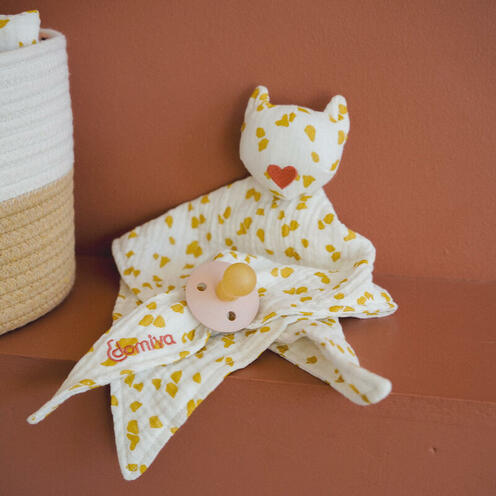 Doudou lange Honey Moon Savane - DOMIVA
