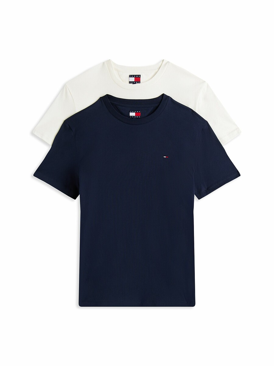 TOMMY JEANS<br>Conjunto de 2 camisetas slim-fit