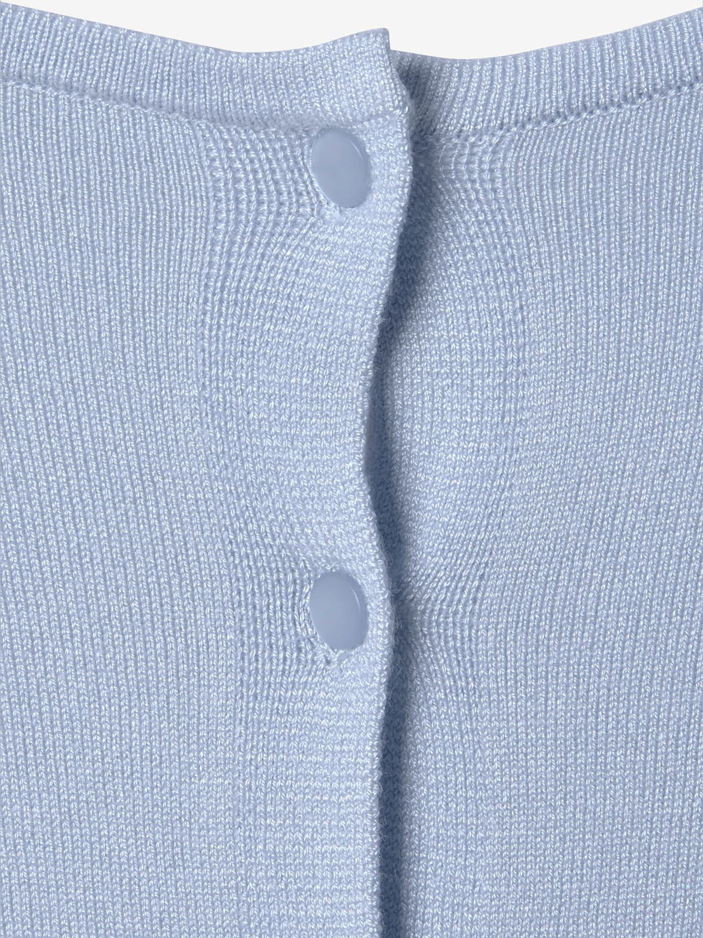 Pull à manches courtes patte de boutonnage au dos