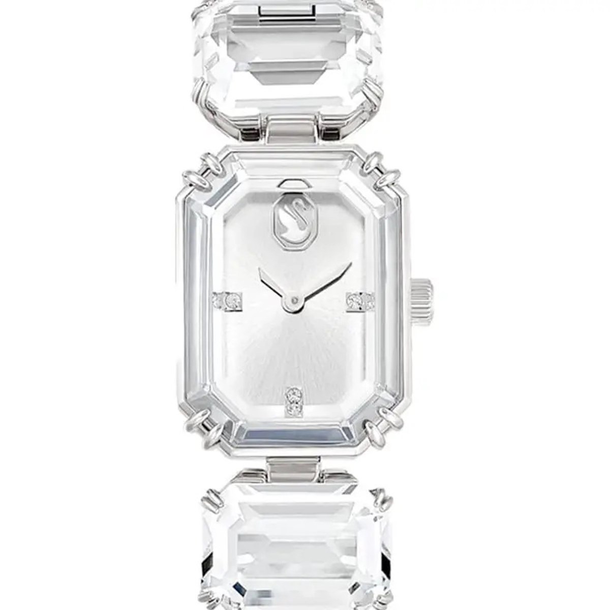 Montre femme Swarovski Millenia blanche