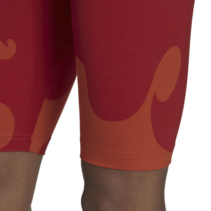 adidas Marimekko Rib cykelshorts Rød