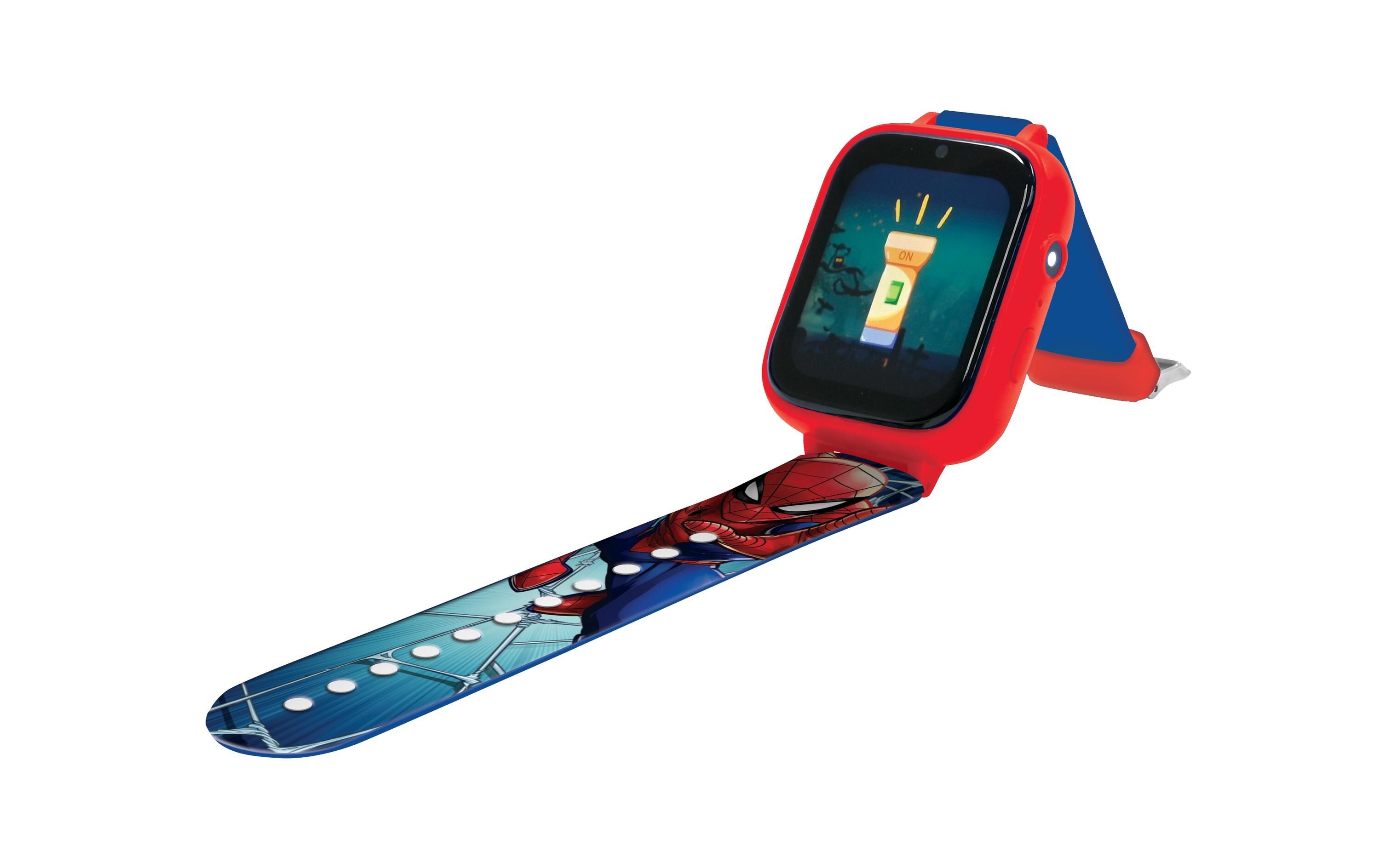 SpiderMan Farbdisplay-Uhr mit KameraDigitaluhr mit 8-GB-Speicherkarte