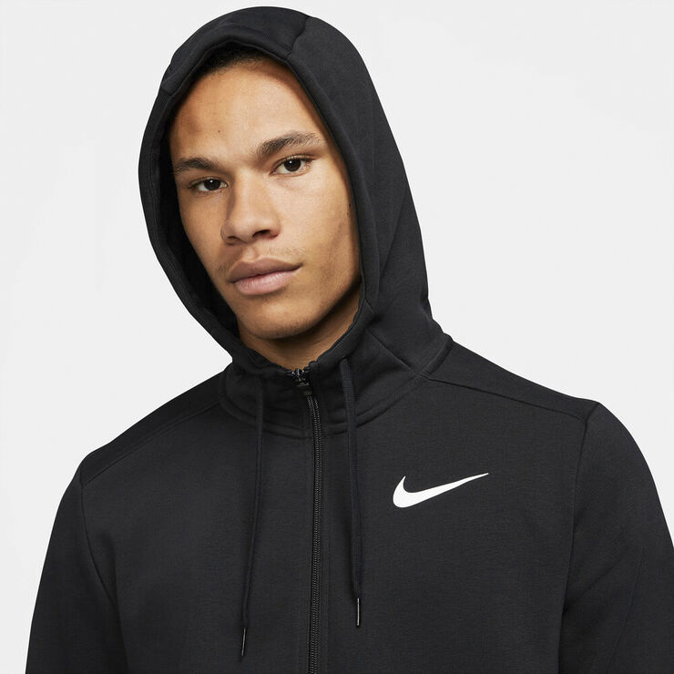 Nike Dri-FIT hættetrøje Sort