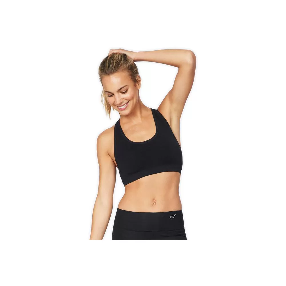 Boody Racerback Active Bra, sort