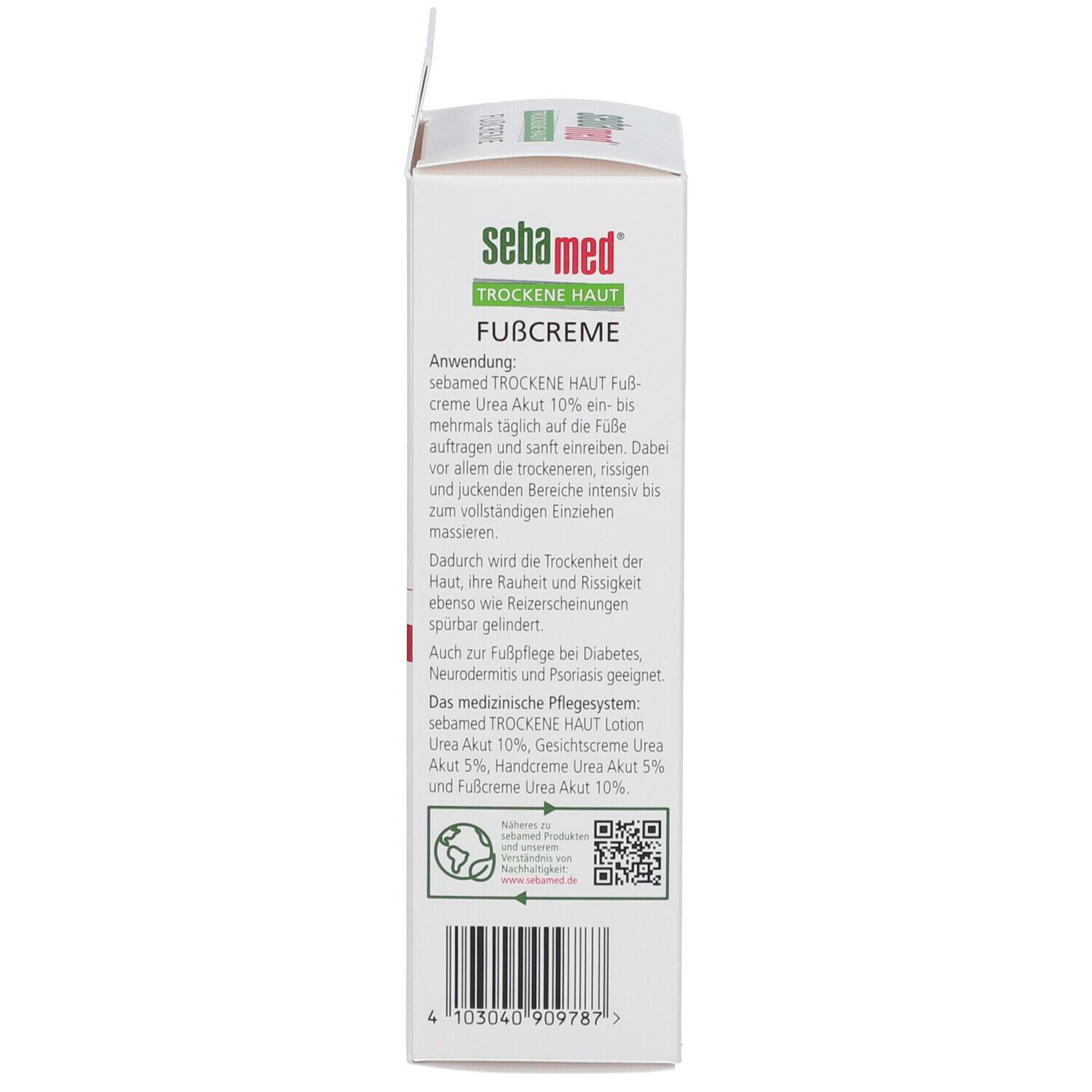 sebamed® Trockene Haut Fußcreme Urea Akut 10%