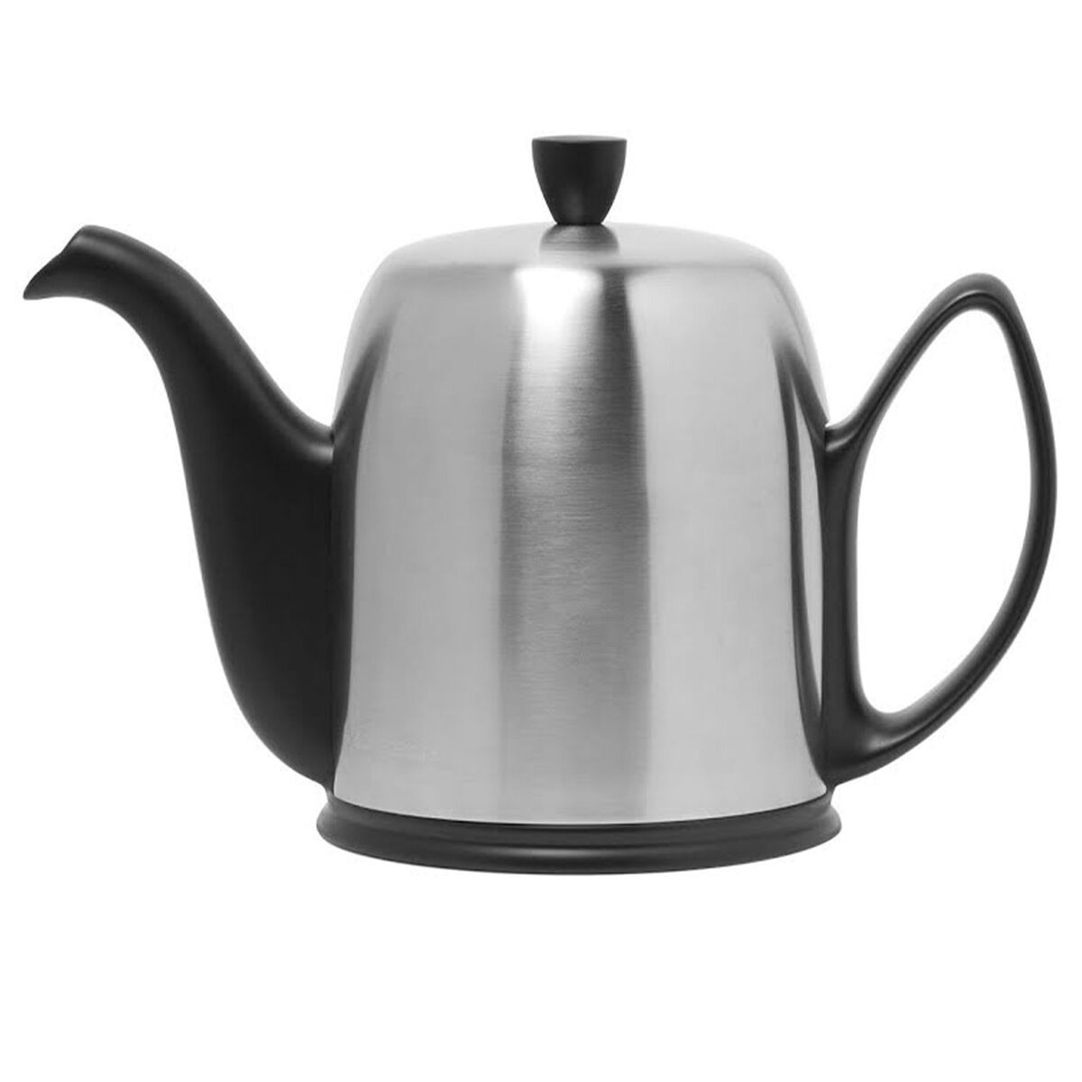 Salam tekanne 1,5 liter, svart/stål