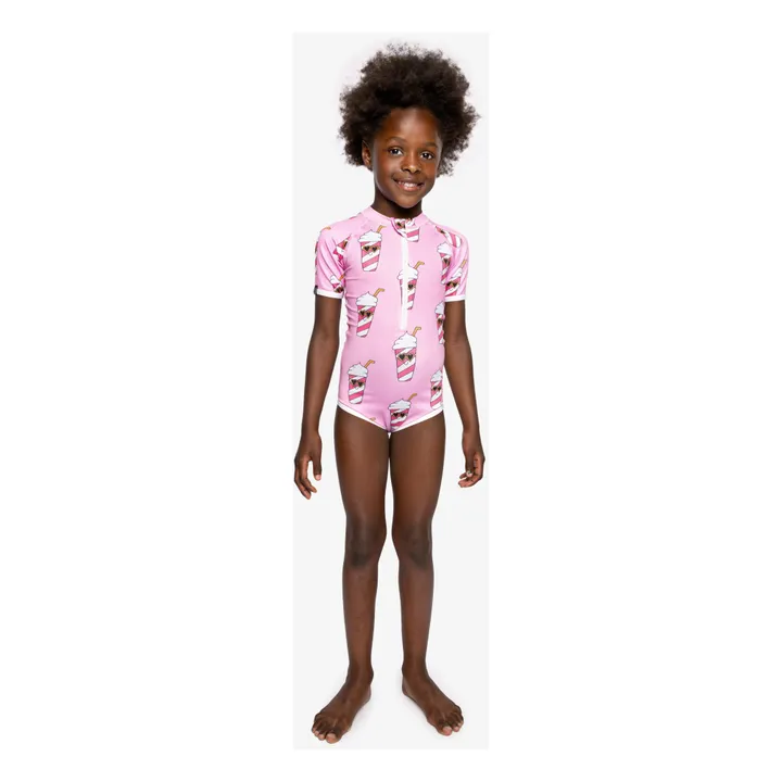 Beach & Bandits Maillot 1 Pièce Anti-UV Shake it | Rose