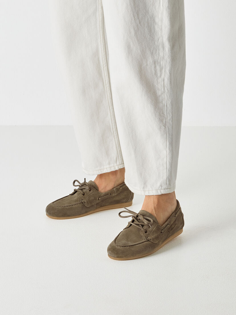 Leren Mocassin - groen