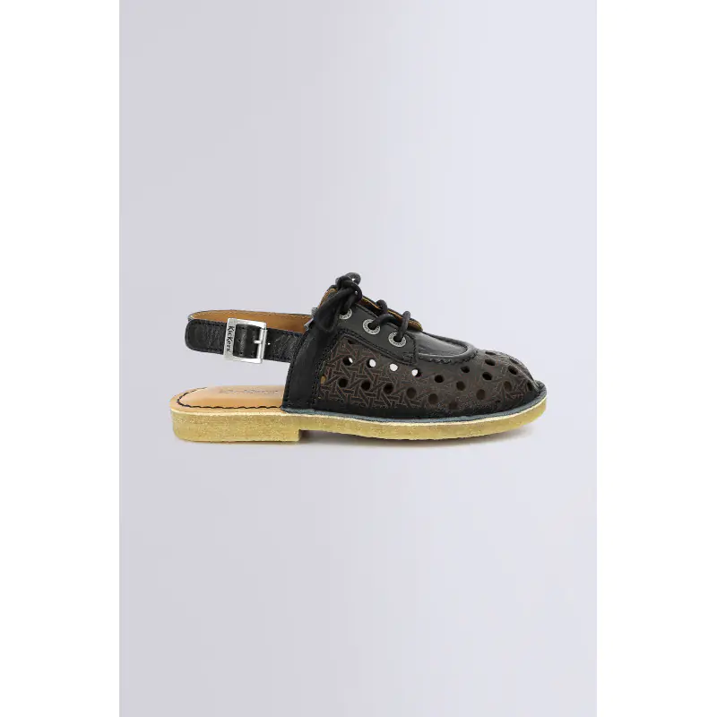 KICK LELLA NOIR SANDALES Cuir Femme