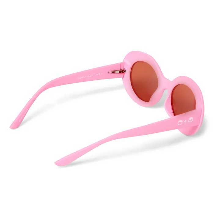 Sons + Daughters Lunettes de Soleil Kurt | Rose bonbon