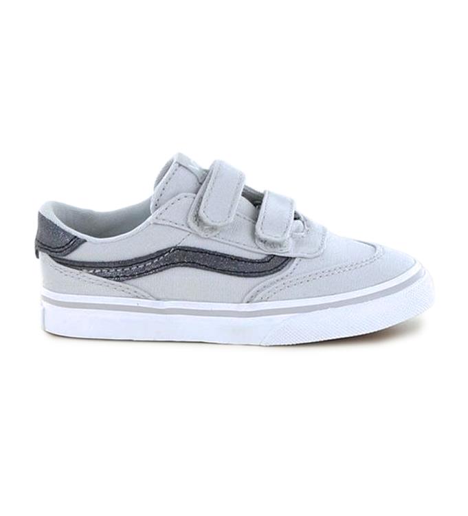 Vans Brooklyn LS Velcro Shimmer lunar rock
