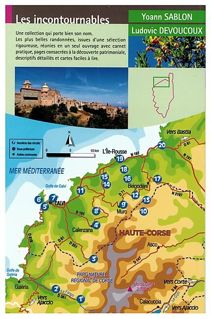 CHAMINA - LA BALAGNE 20 BALADES