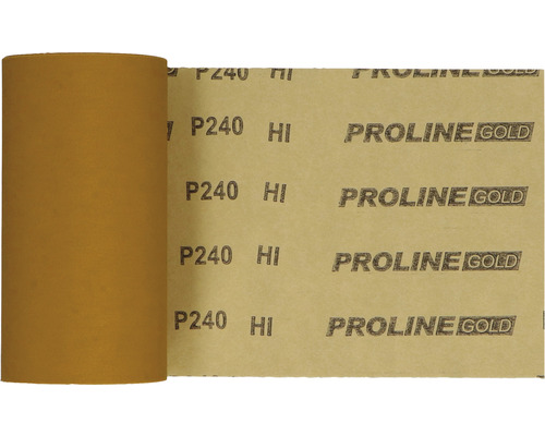 PROLINE GOLD Professionele schuurpapierrol P240 115 mm x 5 m