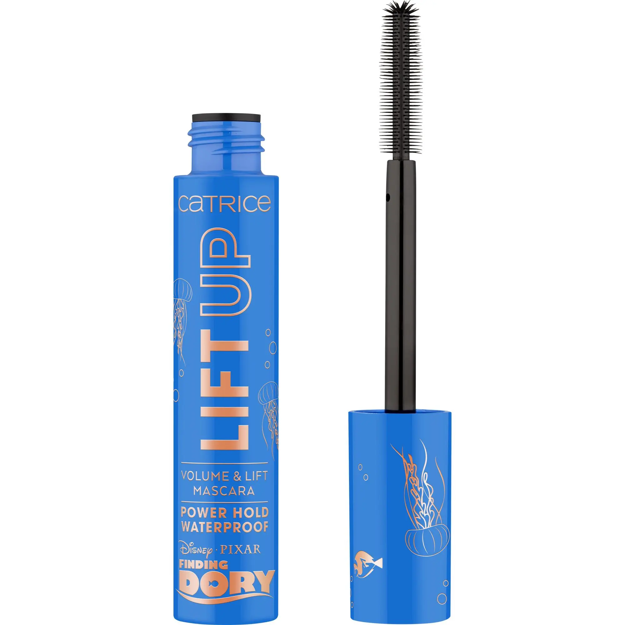 x Disney Pixar Finding Dory LIFT UP Volume & Lift Mascara Power Hold Waterproof 010 Deep Black Waterproof