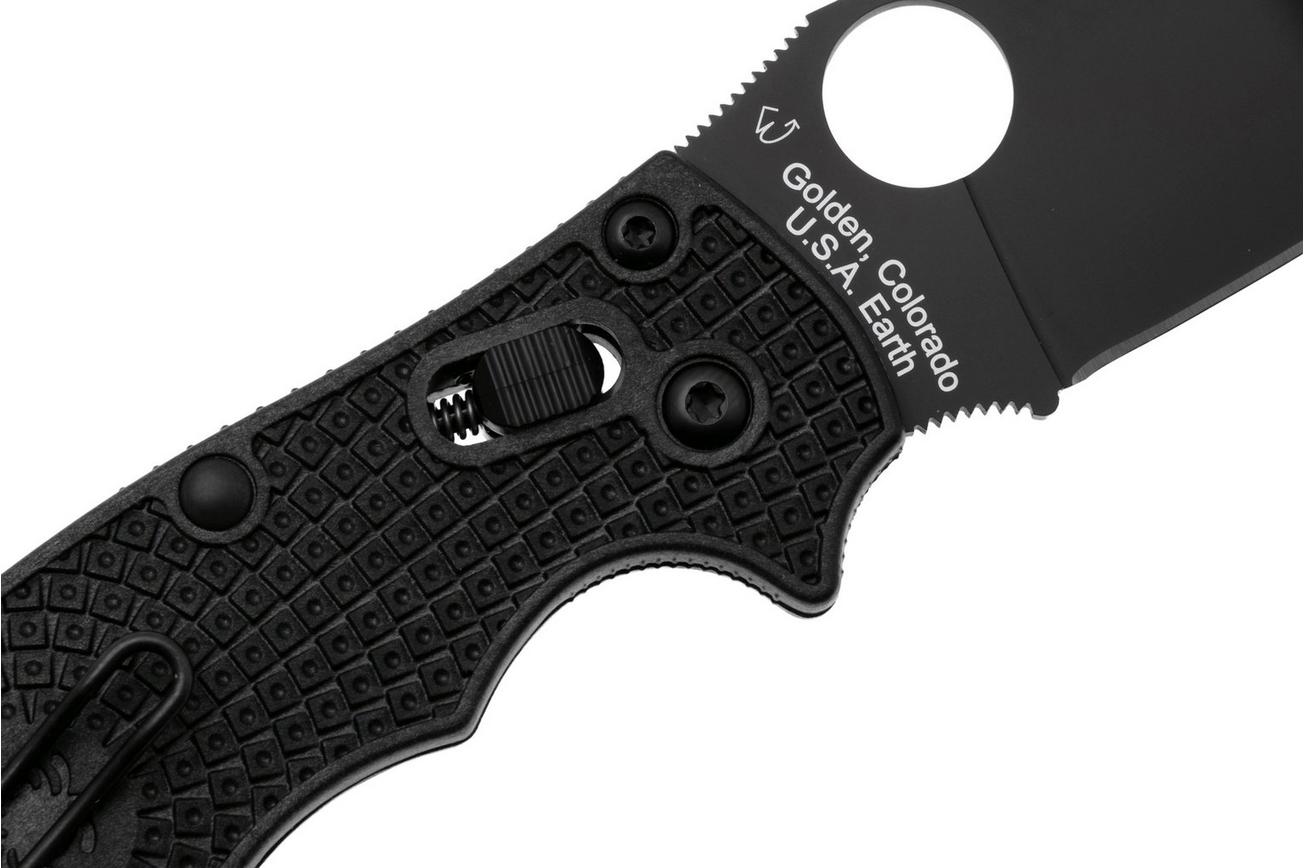 Spyderco Manix 2 Lightweight Black C101PBBK2 zakmes