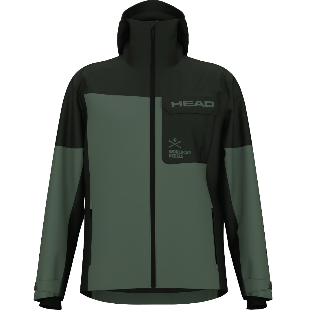 Head Skiwear Herren Skijacke RACE NOVA black-thyme | Skijacken | Skibekleidung | Herren | XSPO-Fashion