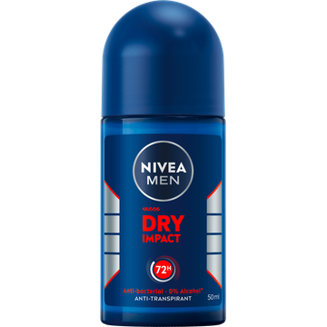 NIVEA MEN Dry Impact Anti-Transpirant Deodorant Roller - 50ml