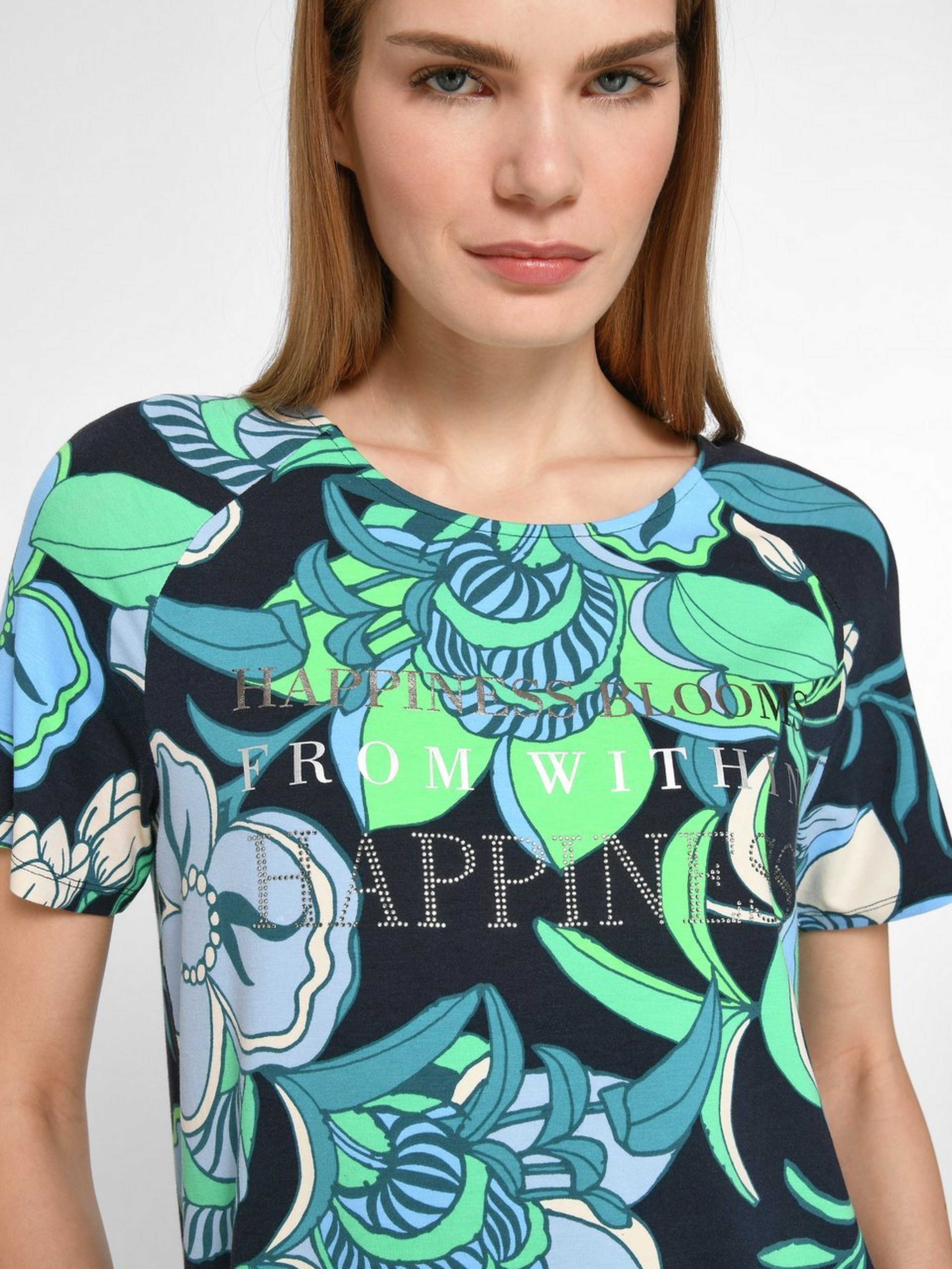 Rundhals-Shirt