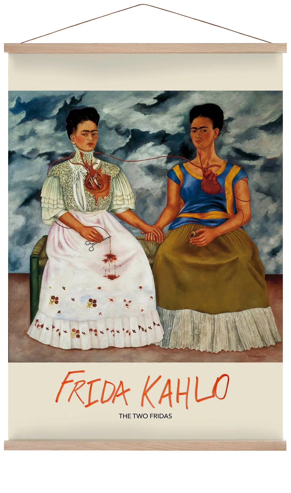 Die zwei Fridas von Frida Kahlo Kunstausstellung