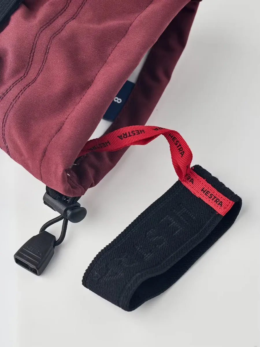 Hestra Army Leather Heli Ski Bordeaux