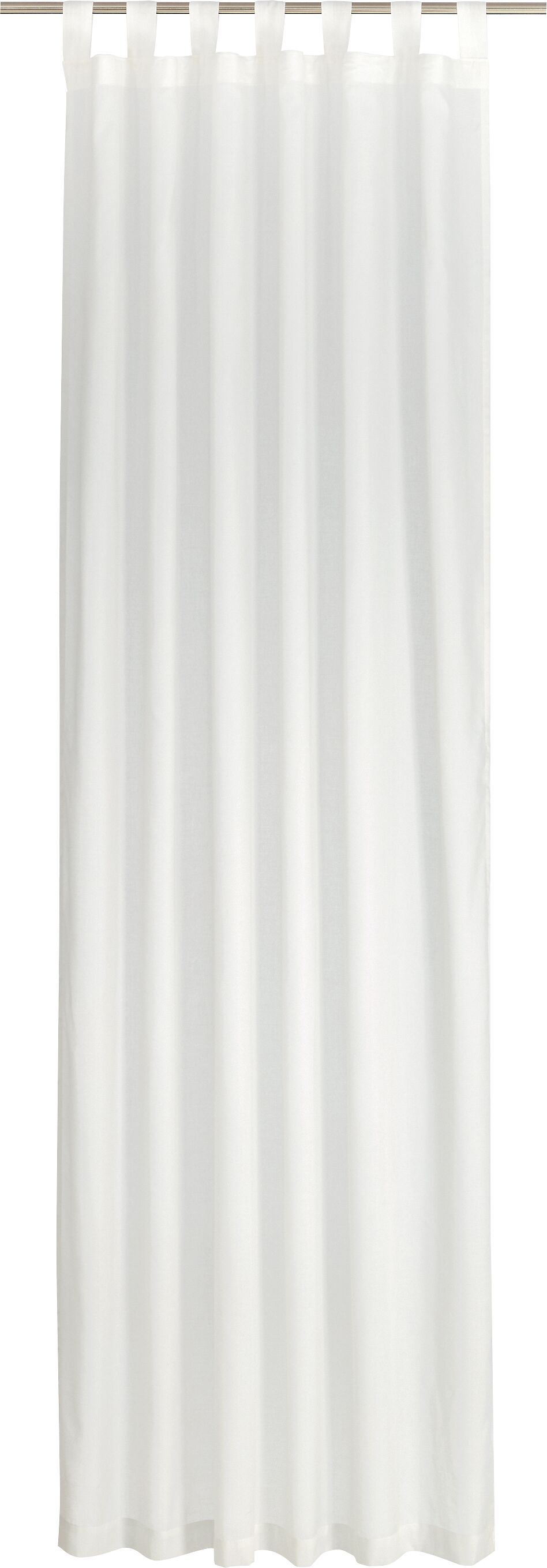 MIO Fertigvorhang Tag - Weiss / B: 140.0 cm x H: 260.0 cm