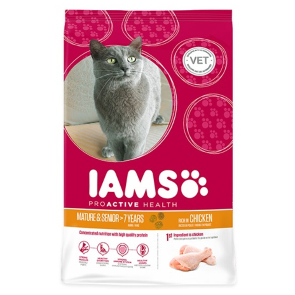 Iams Kat Senior Kip10 kg