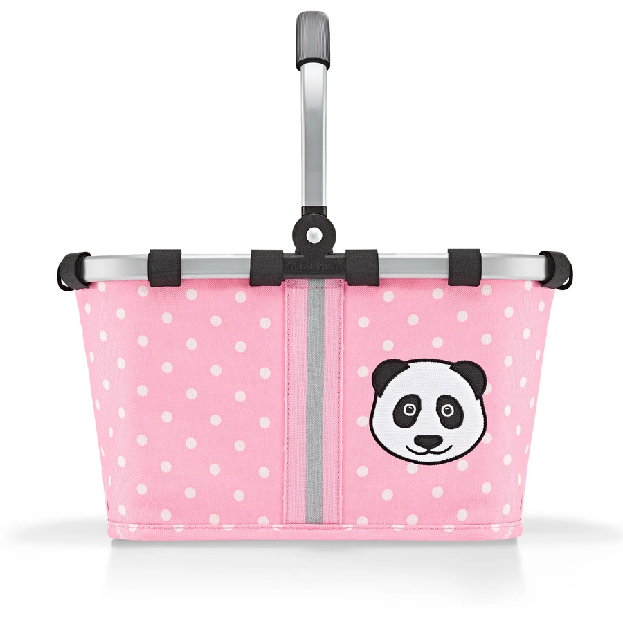 reisenthel® carrybag XS kids panda, dots pink