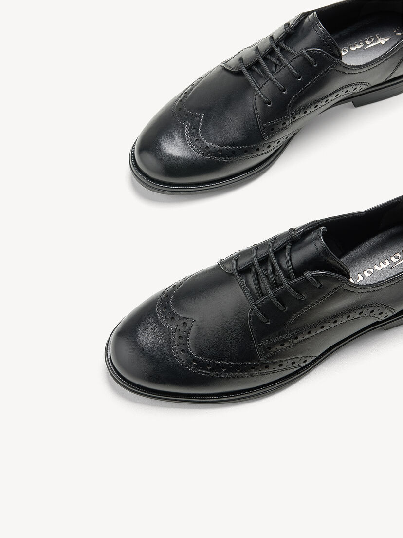 Leren Lage schoen - zwart