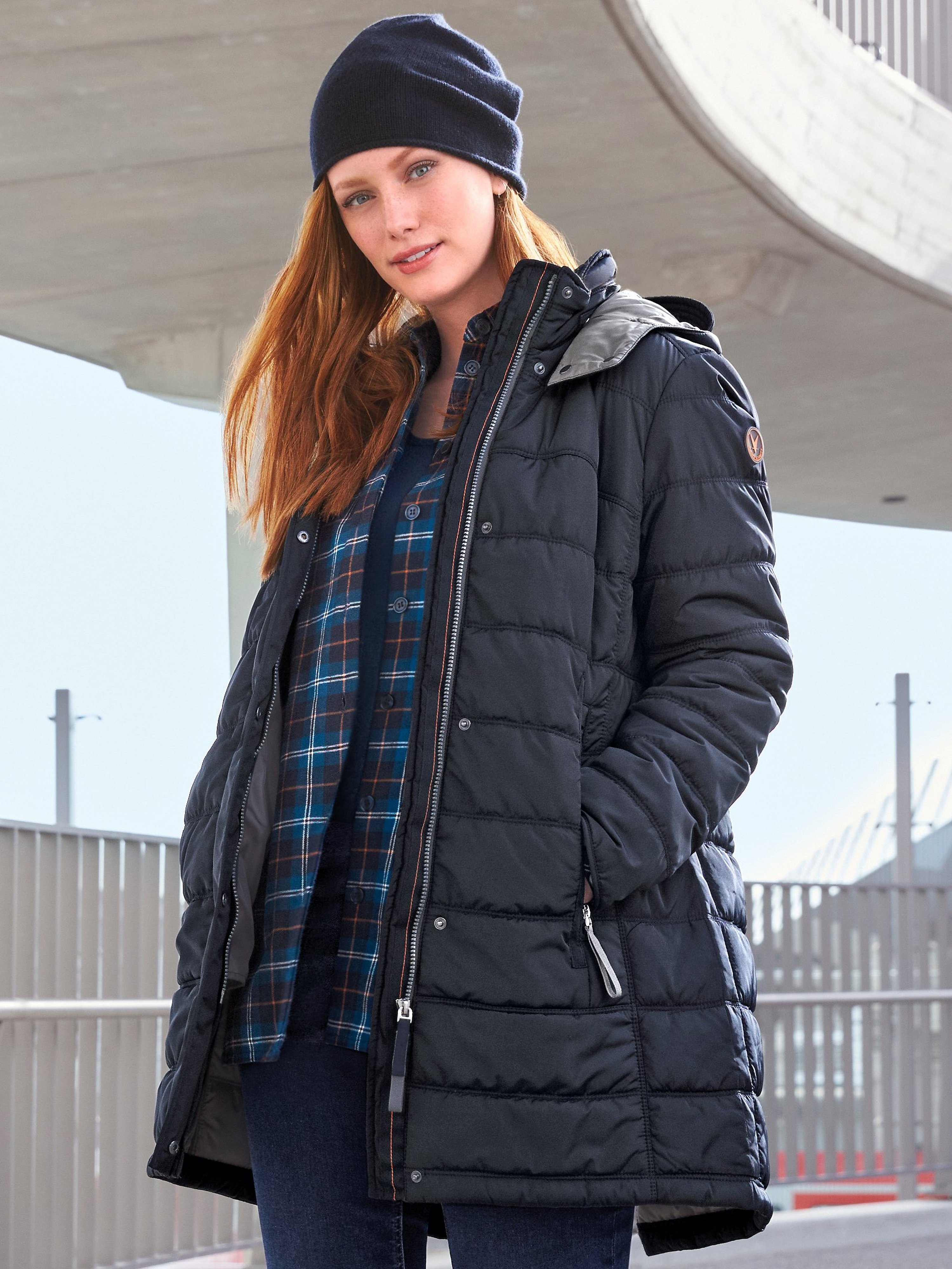 Long-Steppjacke