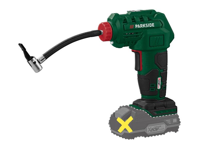 Accu-luchtpomp of -compressor 20 V zonder accu en lader