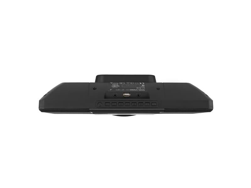 Audizio Radio/CD-Player Nimes Schwarz Stilvolles Stereo-HiFi-System mit USB und CD-Player