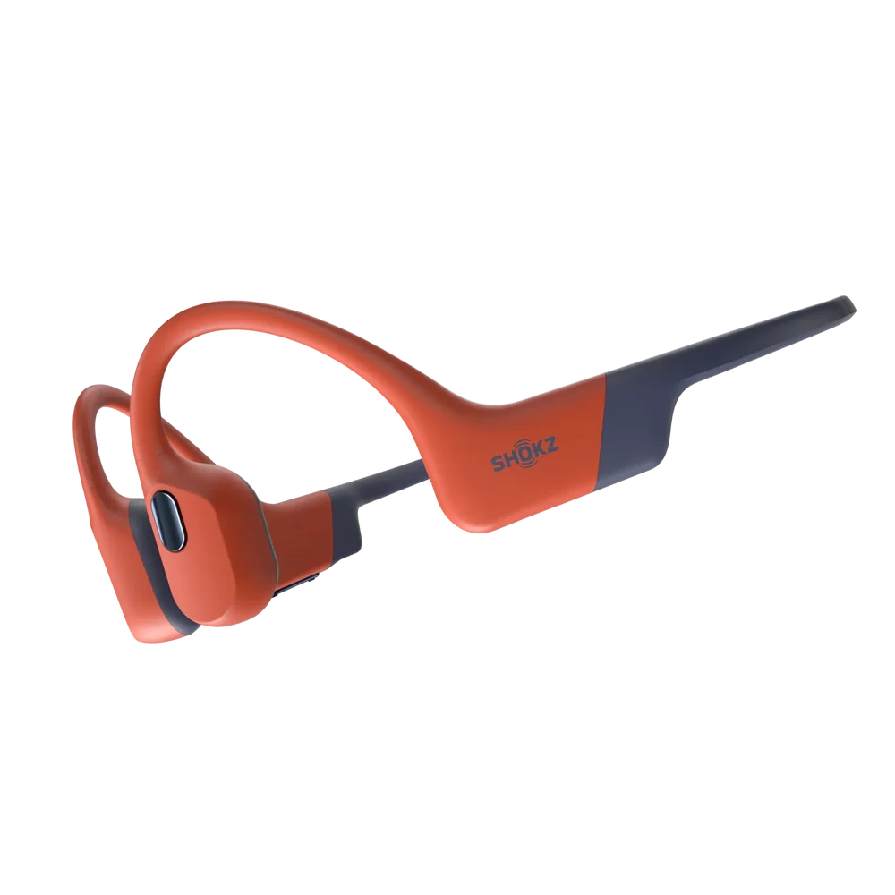 OpenSwim Pro Bluetooth 5.0 Sport Kopfhörer Headset Open-Ear Knochenschall Bone Conduction (414-588-5006) - Rot
