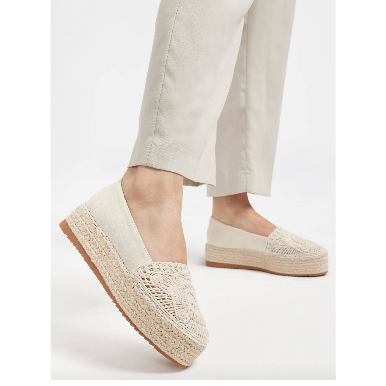 Graceland espadrilles ecru