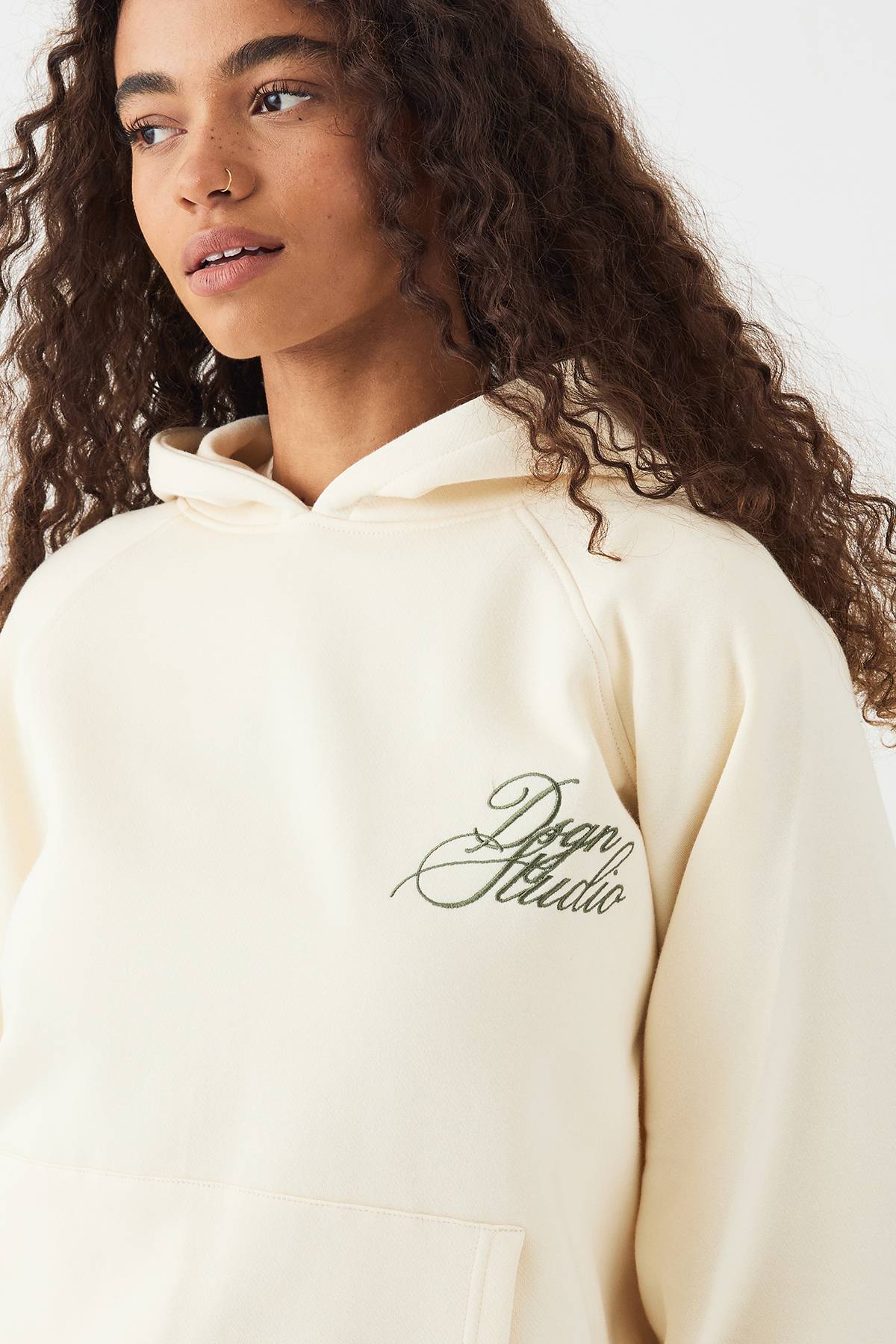Sweat à Casynthétiqueche Oversized Script DSGN Studio