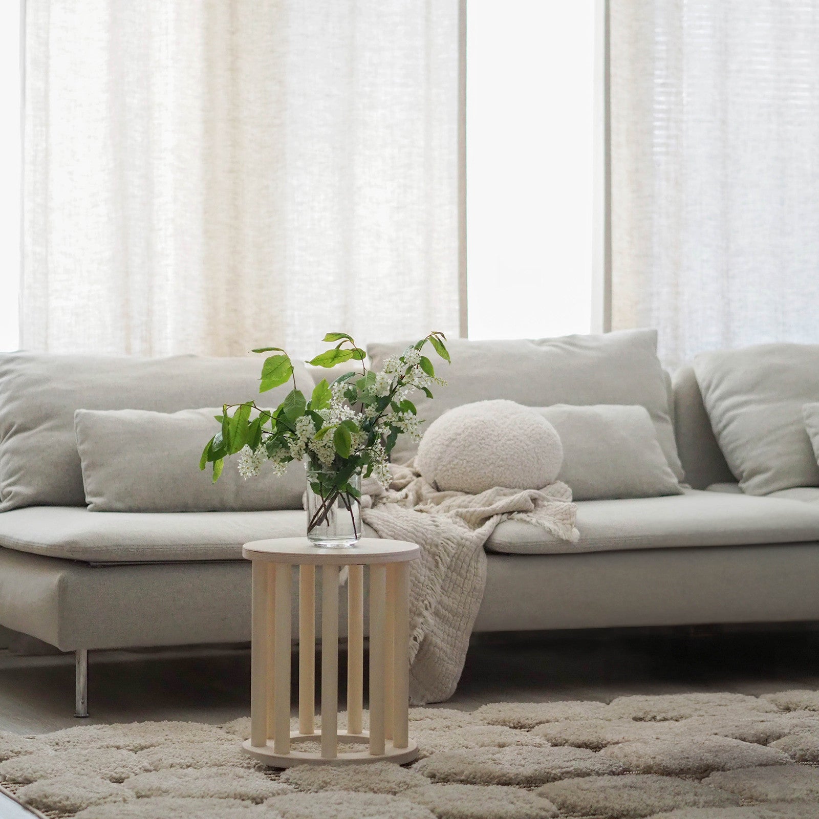 Hocker LUOTO Birke