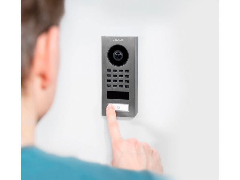 Doorbird IP Türstation D1101V Aufputz IP-Videotürsprechanlage  aus Edelstahl mit 1 Ruftaste