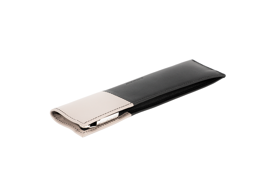 Amazone pencilcase black taupe