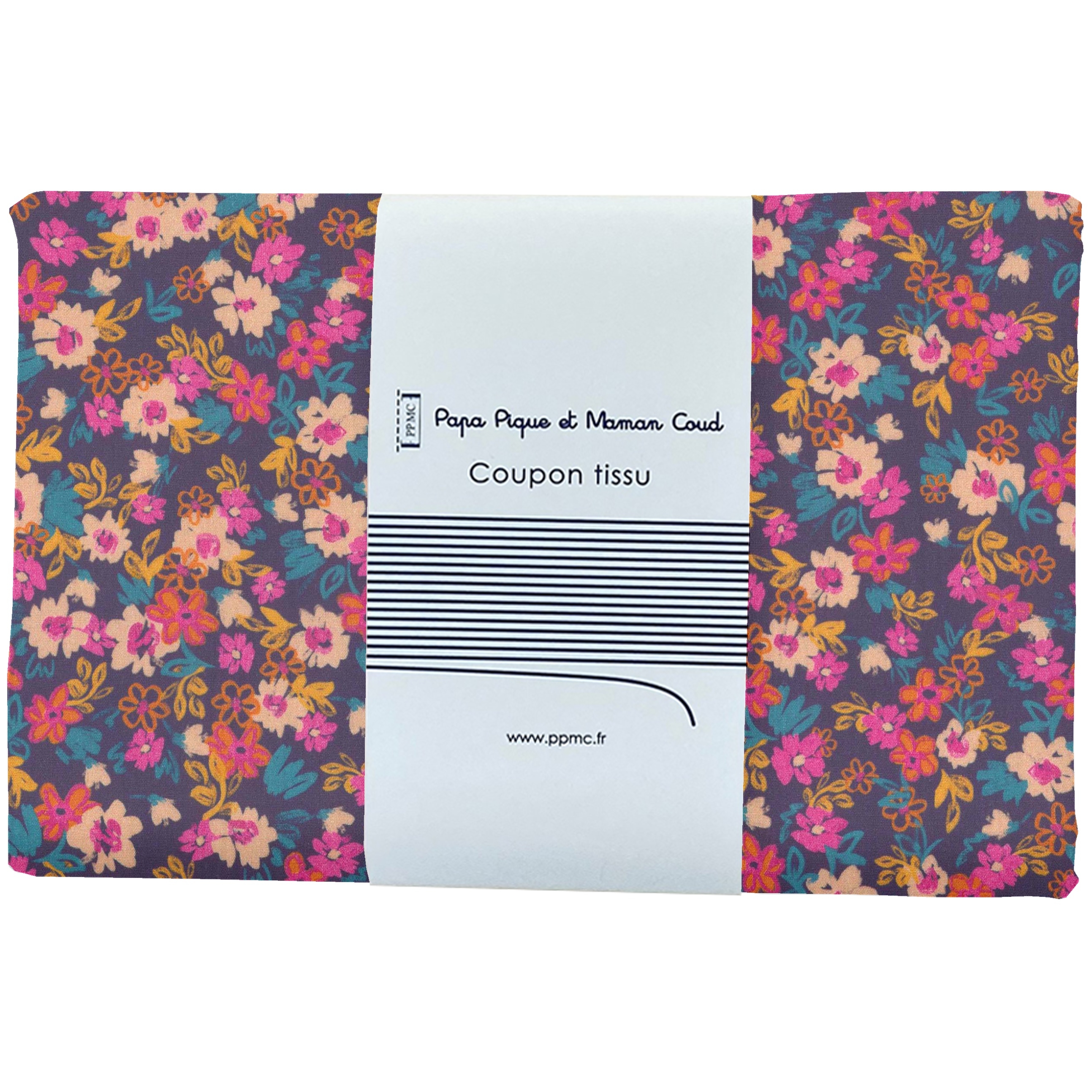 Coupon Tissu 1 M Hippie Fleurie
