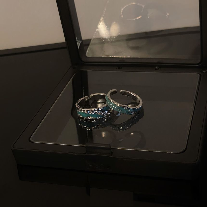 Lilafey - Legering Open Ring / Set