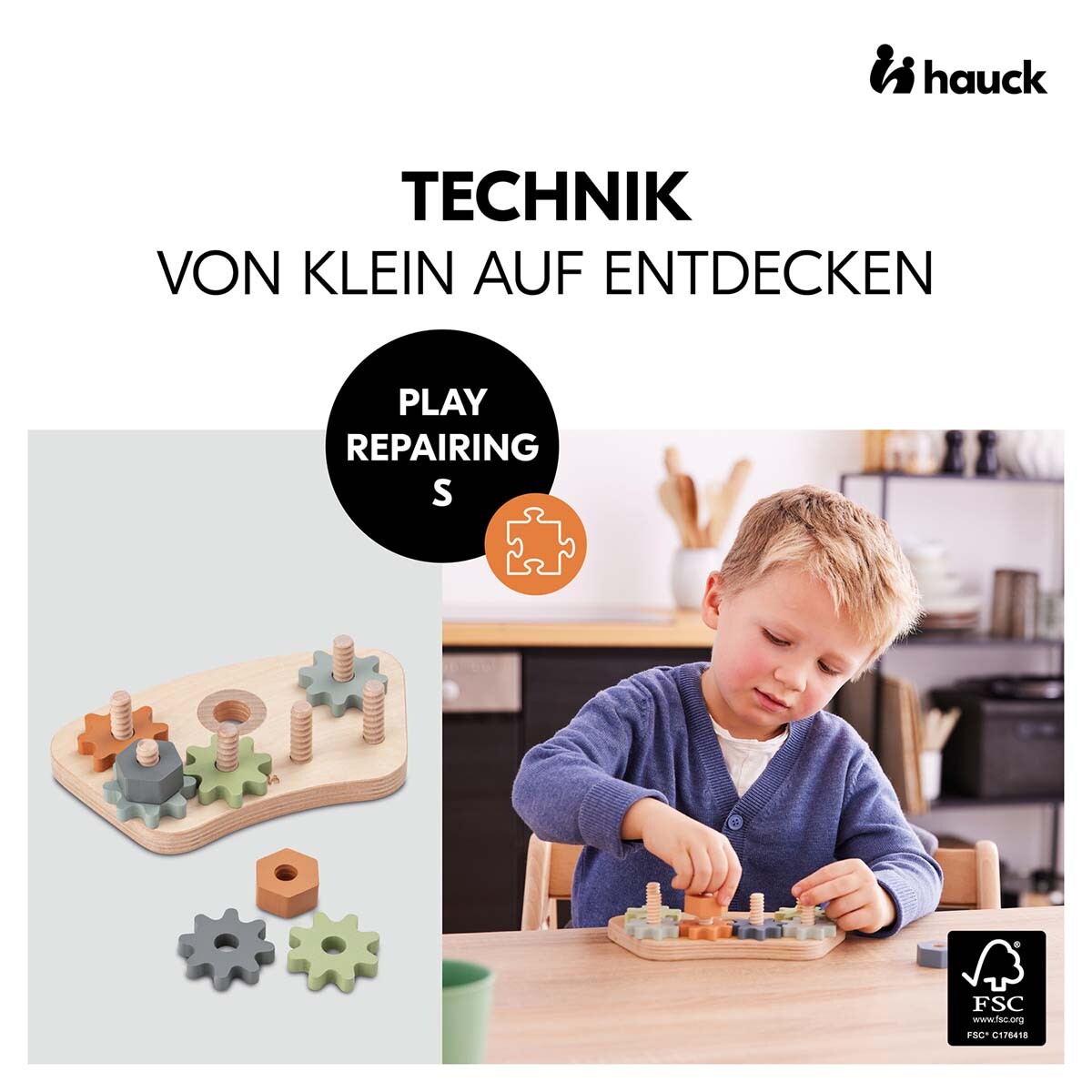 Hauck GmbH + Co. KG Hauck Play Repairing S Zahnräder & Schrauben