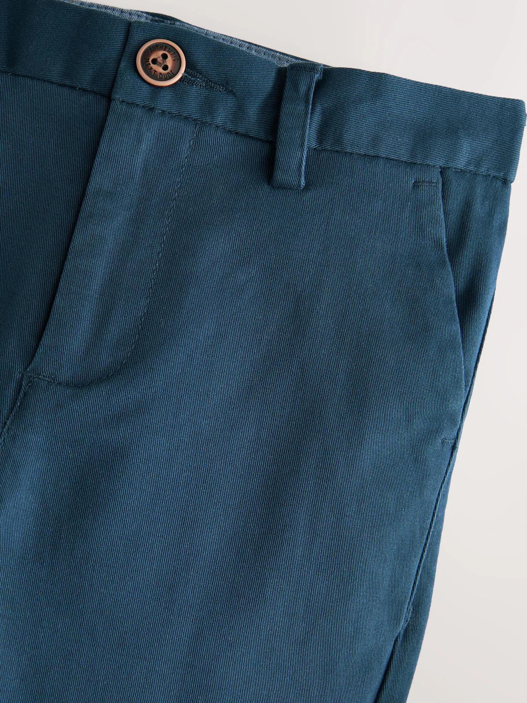 French marineblauw - Stretchy chino's (3-17jr)