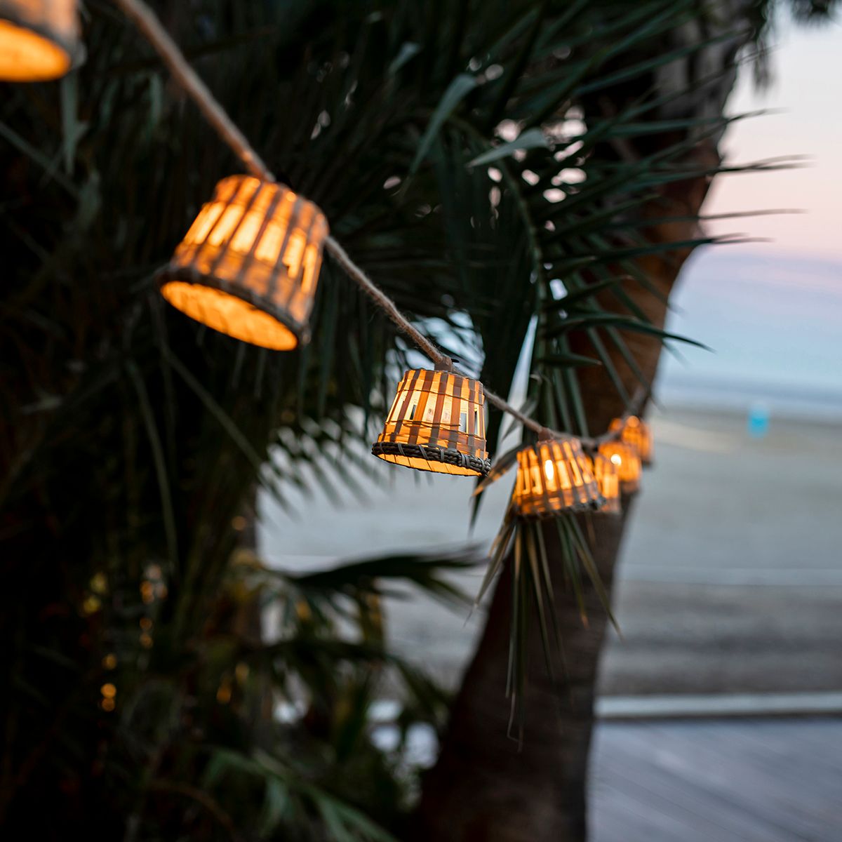 Moderne buiten lichtsnoer 8m incl. LED 10-lichts - Aurora