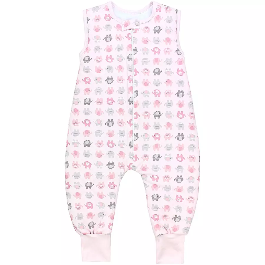 TupTam Baby  Winter Schlafsack mit Beinen 2,5 Tog rosalila