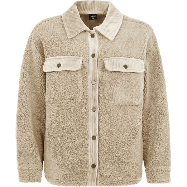 Veste polaire PROTEST PRTLATTEA FULLZIPTOP BAMBOO BEIGE