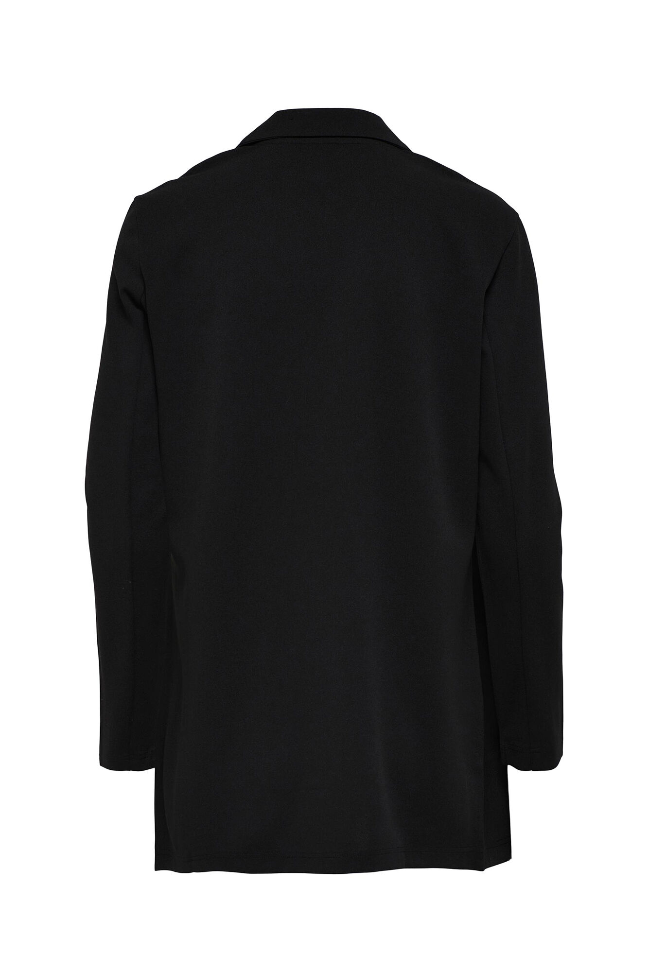 Blazer fluido com mangas compridas